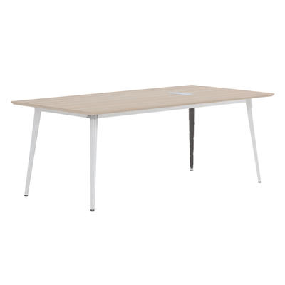 small conference table, long table, simple and modern conference table, steel frame, wire box, training table, negotiating table and chair combination